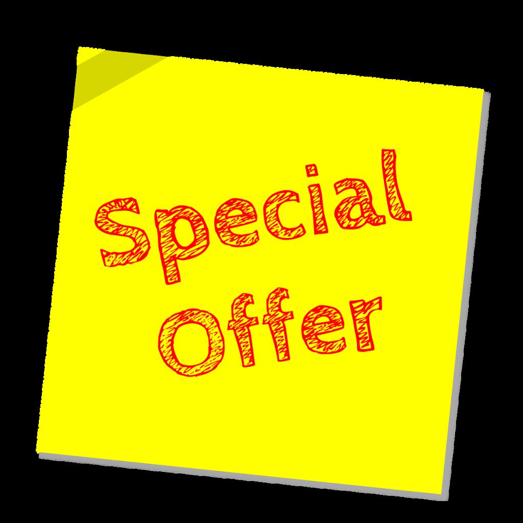 special offer, discount, offer